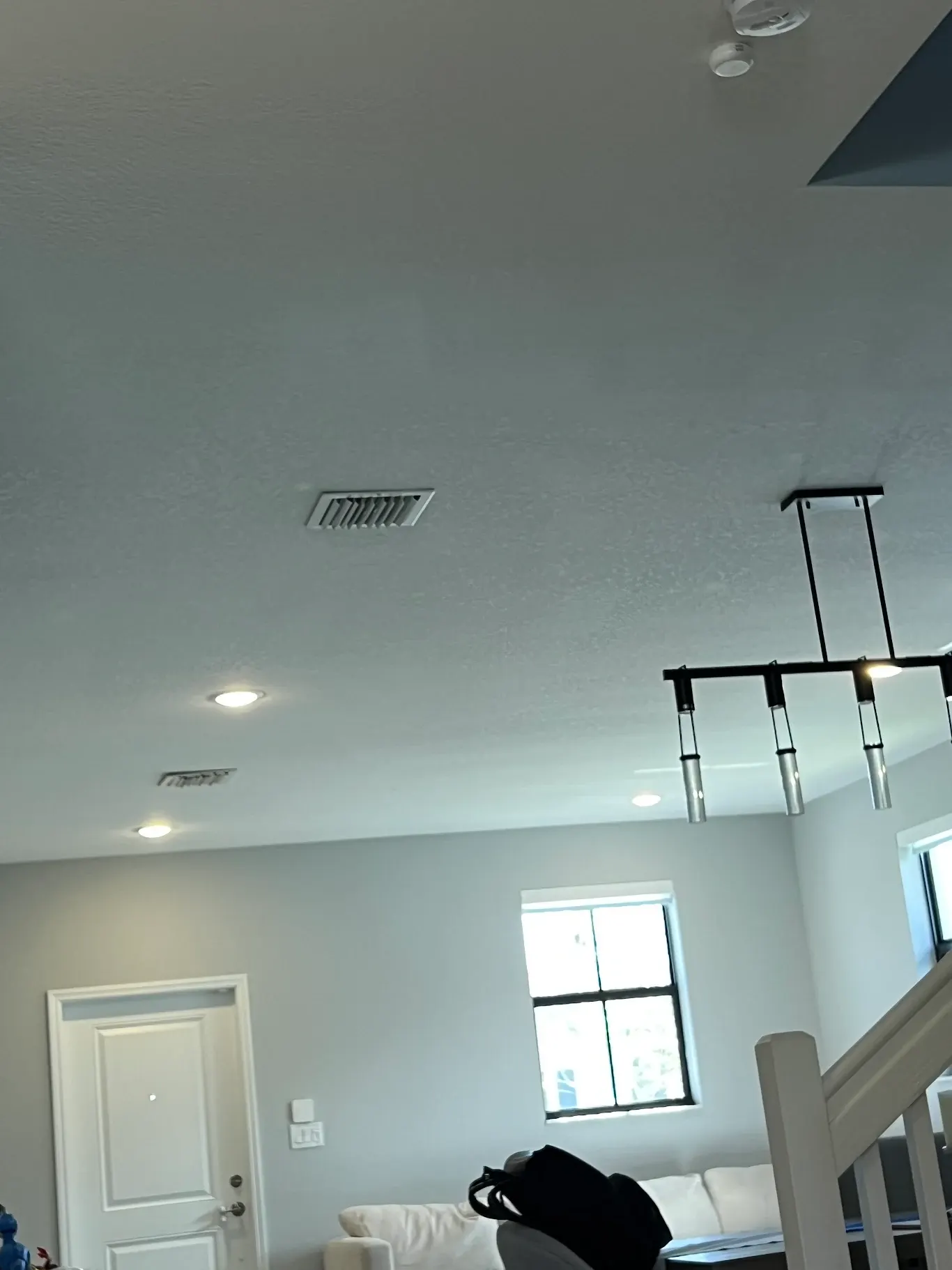 Kitchen pot lights and ceiling fixture installation