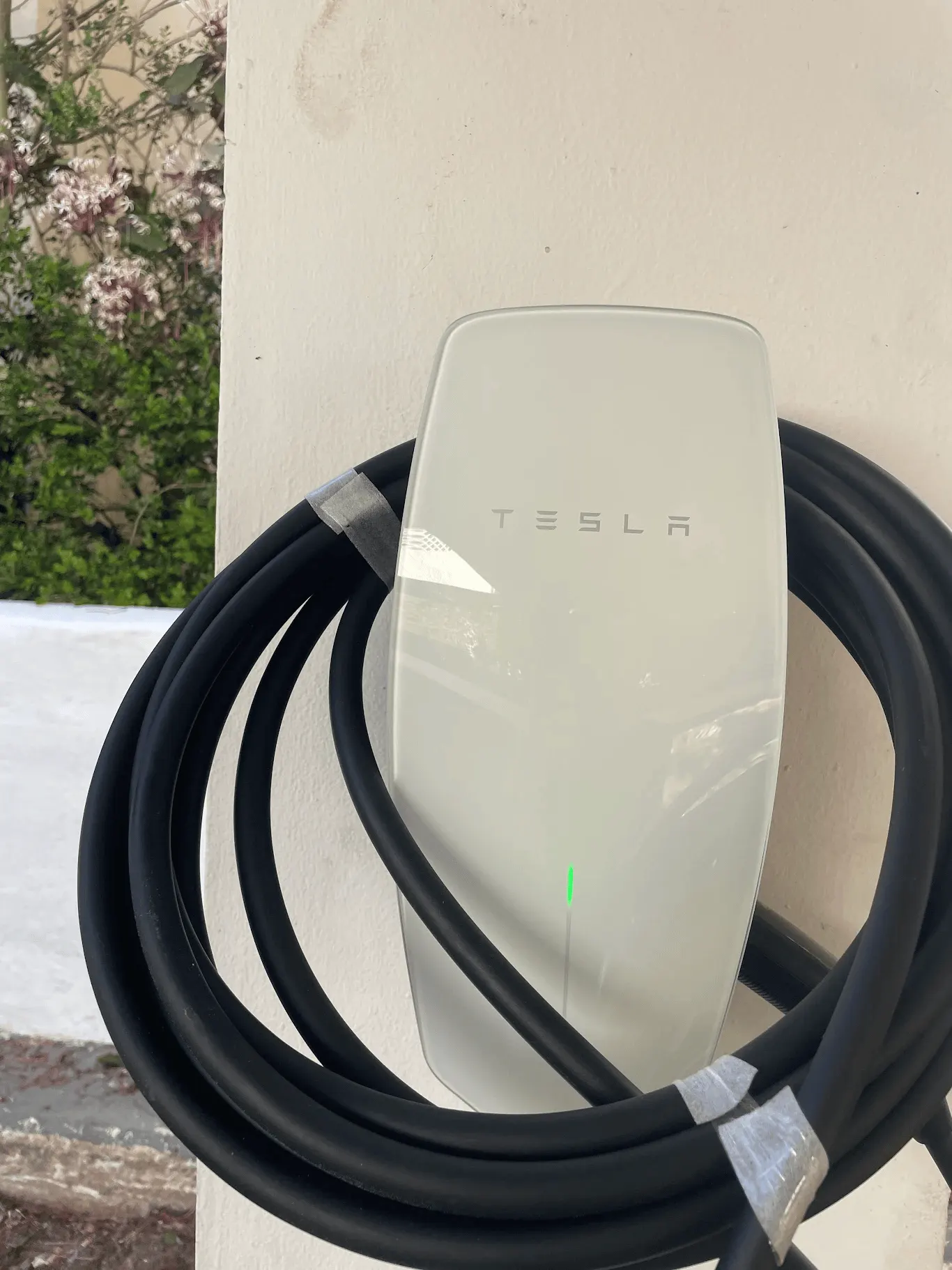Level 2 EV charger installed