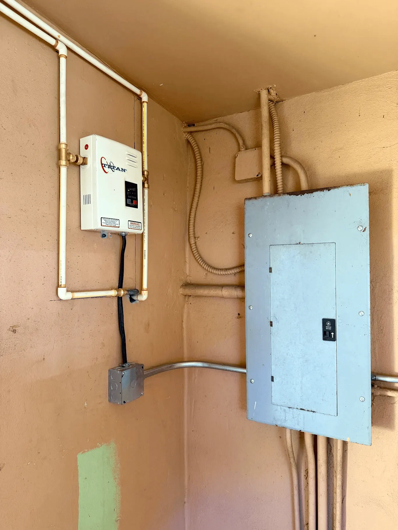 Surge protection device and subpanel installation